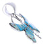 Sterling Silver Multicolor Butterfly Slide Pendant PX23710